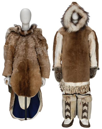 極北の衣装 女性用 男性用 国立民族学博物館