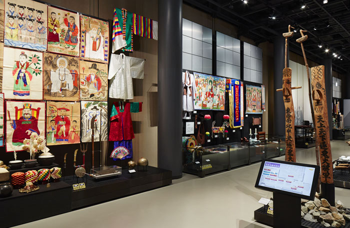 東アジア展示 朝鮮半島の文化 国立民族学博物館